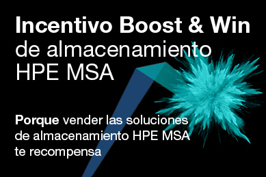Incentivo Boost & Win  de almacenamiento HPE MSA