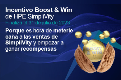 Incentivo Boost & Win  de HPE SimpliVity