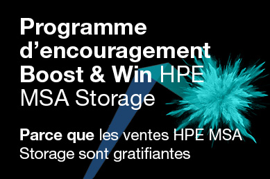 Incentive Boost & Win HPE MSA Storage