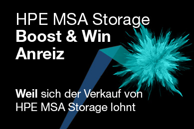 HPE MSA Storage Boost & Win Anreiz