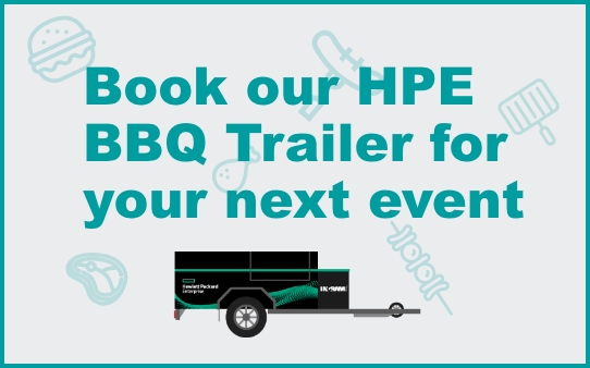 Book our HPE BBQ Trailer