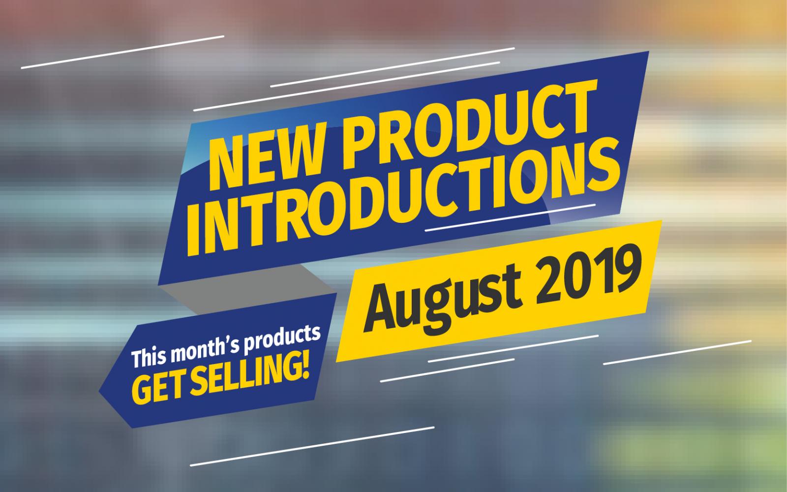 Featured Image: Neue Produkteinführungen - August 2019